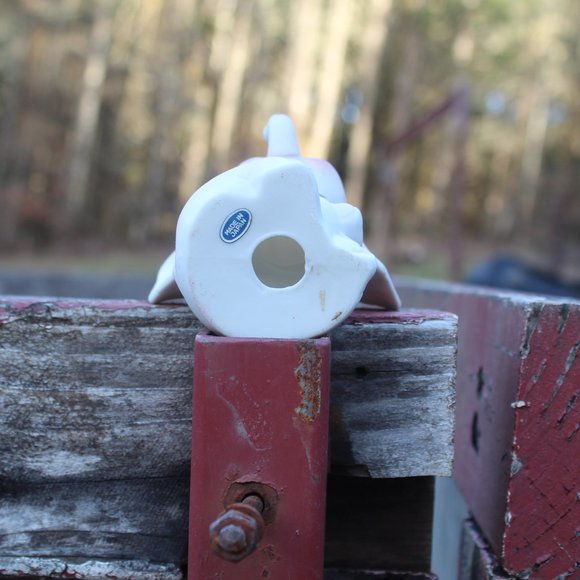 Vintage Pink Elephant Figurine, made in Japan by A Papel Import - Picture 7 of 7